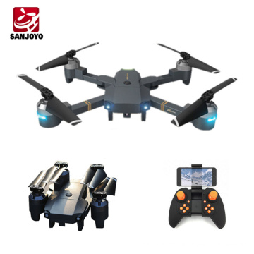 720p Wifi caméra grand angle drone optique débit position capteur de gravité drone avec mode de jeu VR pliable SJY-XT-1 VS Eachine E58